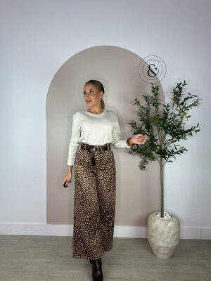 Jersey básico beige