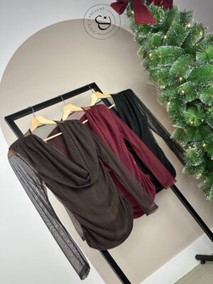 Camisetas hombreras gasa