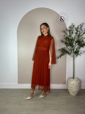 Vestido capa caldera