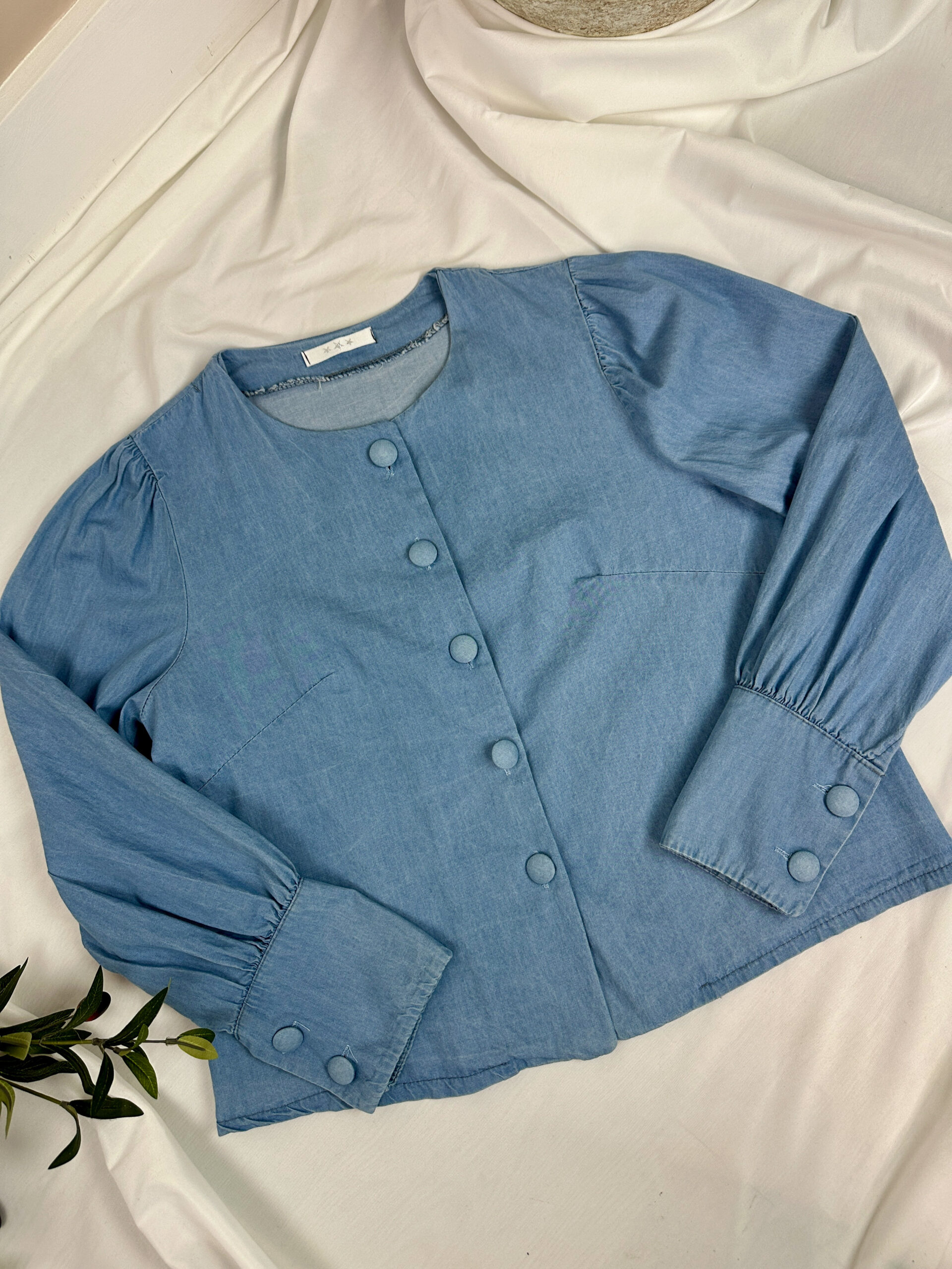 Camisa arreglada jean