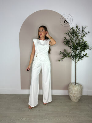 Conjunto gota blanco