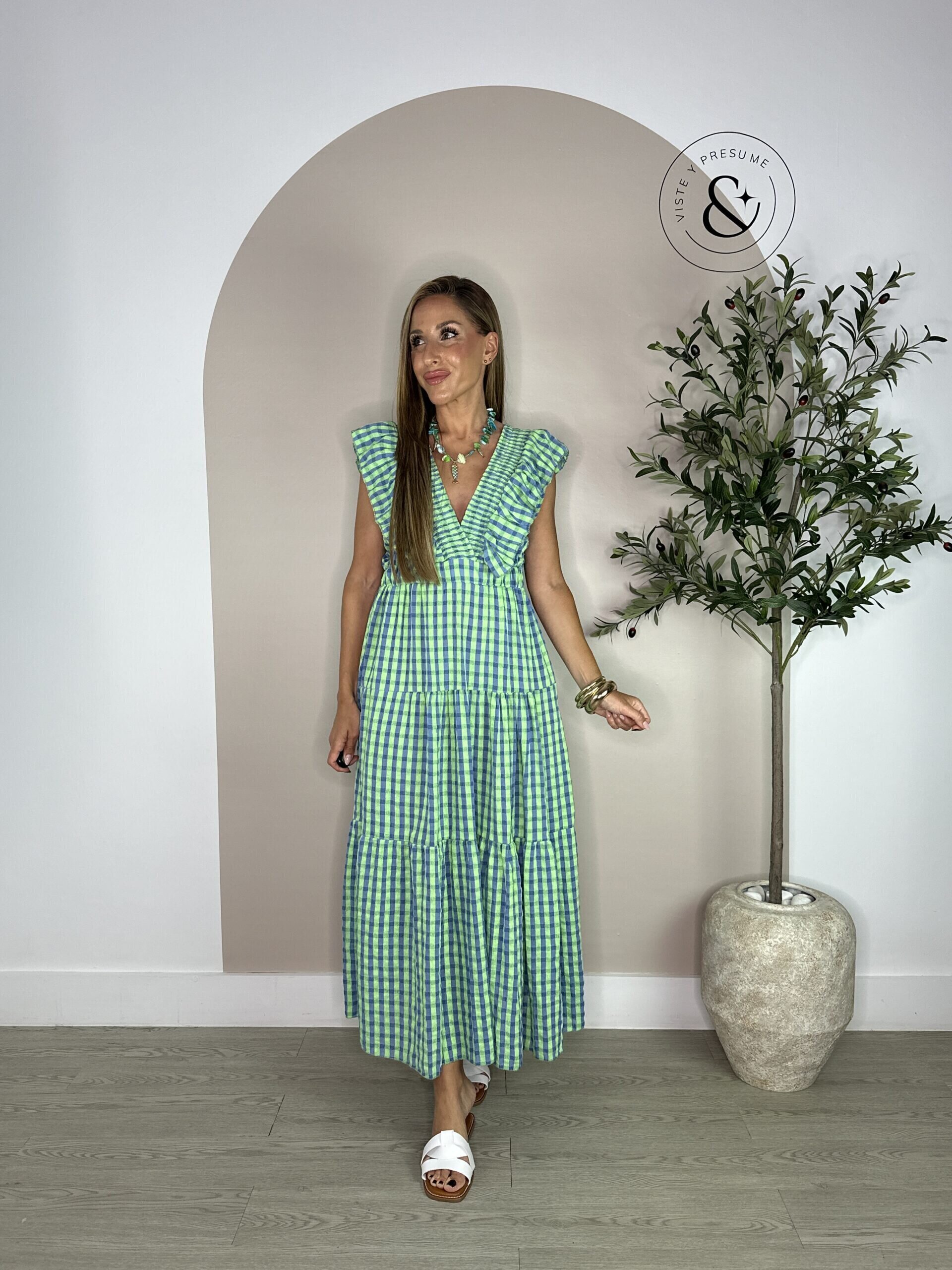 Vestido vichy viral