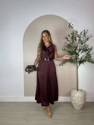 Vestido clásico cherry